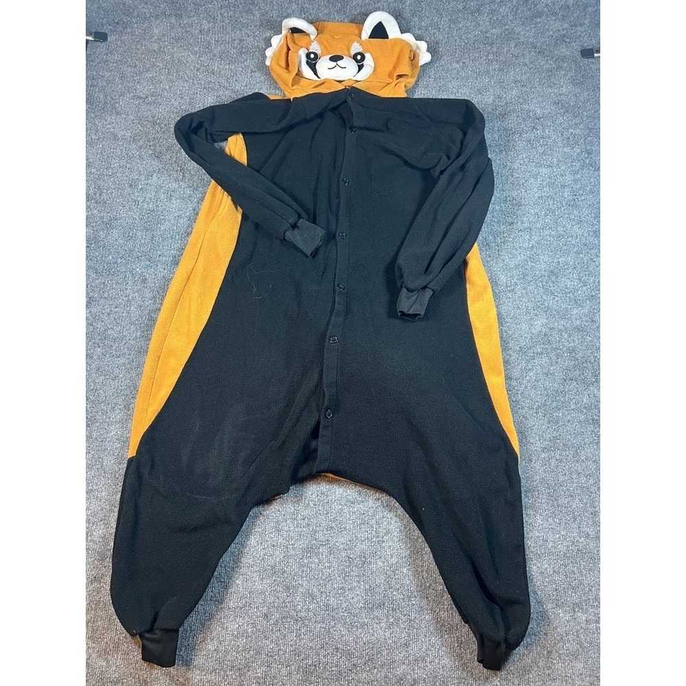 NEWCOSPLAY Unisex Adult L Red Panda One-Piece Animal Pajamas Costume